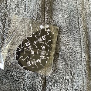 Black Skeleton Earrings